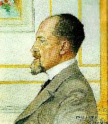 portratt av ernest thiel Carl Larsson